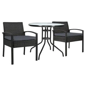 3PCS Outdoor Sofa Set With Table