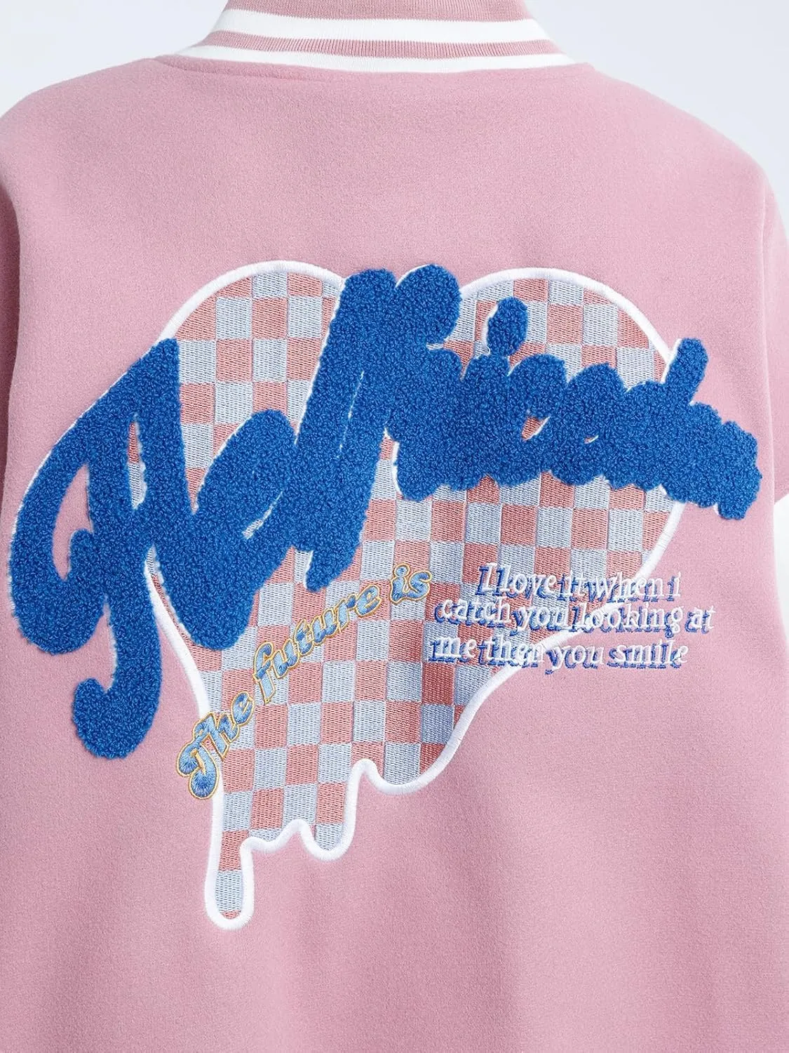 Aelfric Eden Men's Varsity Jackets Bomber Letterman Jacket Oversized Y2k Baseball Coats