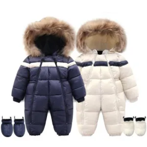 Baby Windproof Ski Snowsuit