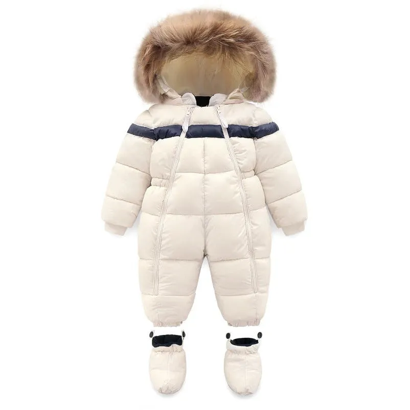 Baby Windproof Ski Snowsuit