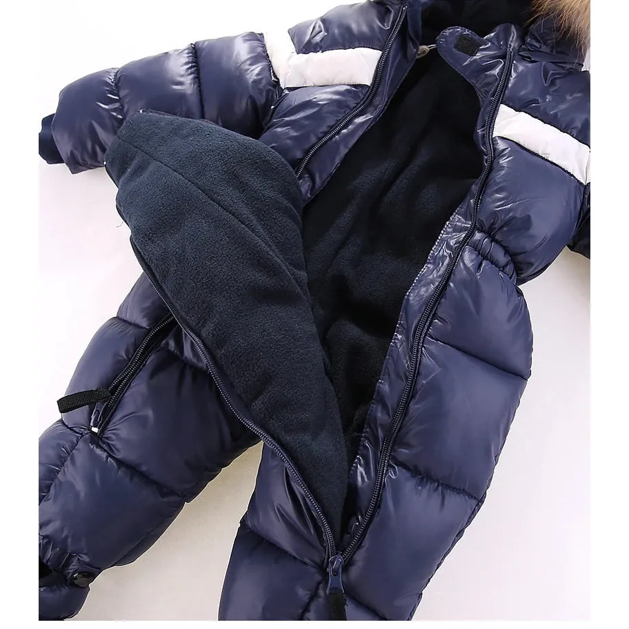 Baby Windproof Ski Snowsuit