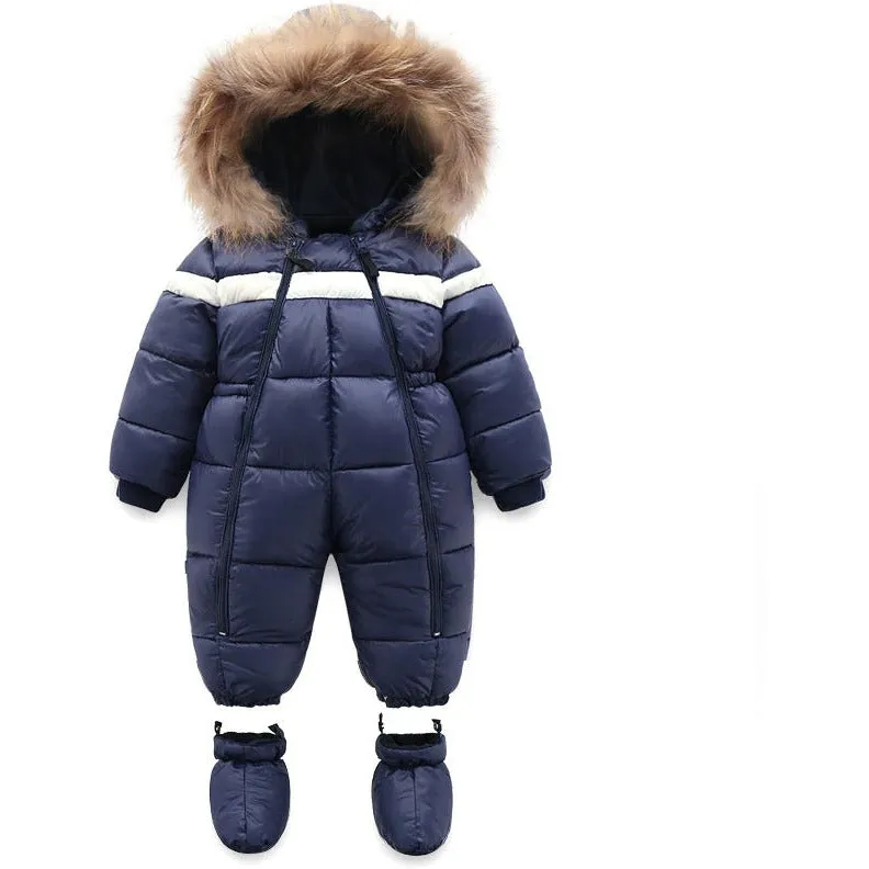 Baby Windproof Ski Snowsuit