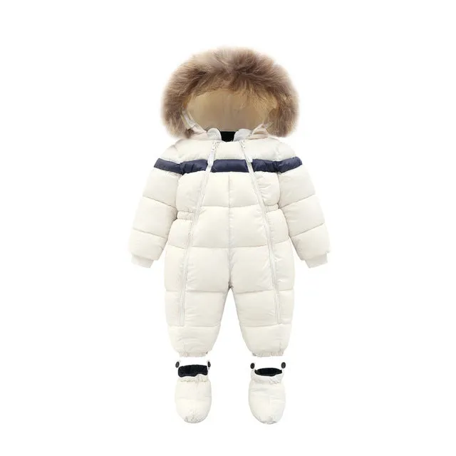 Baby Windproof Ski Snowsuit