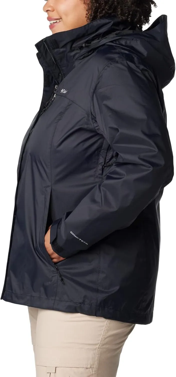Columbia Women's Pouration Jacket, Waterproof & Breathable