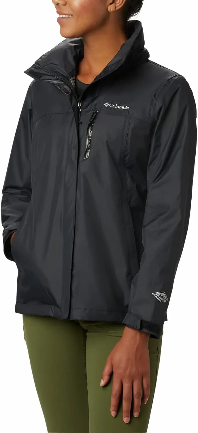Columbia Women's Pouration Jacket, Waterproof & Breathable