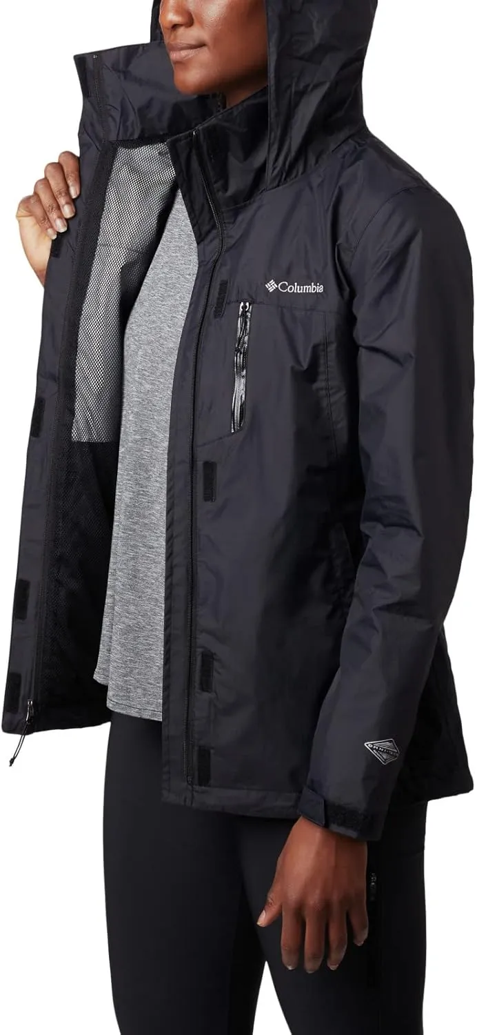 Columbia Women's Pouration Jacket, Waterproof & Breathable