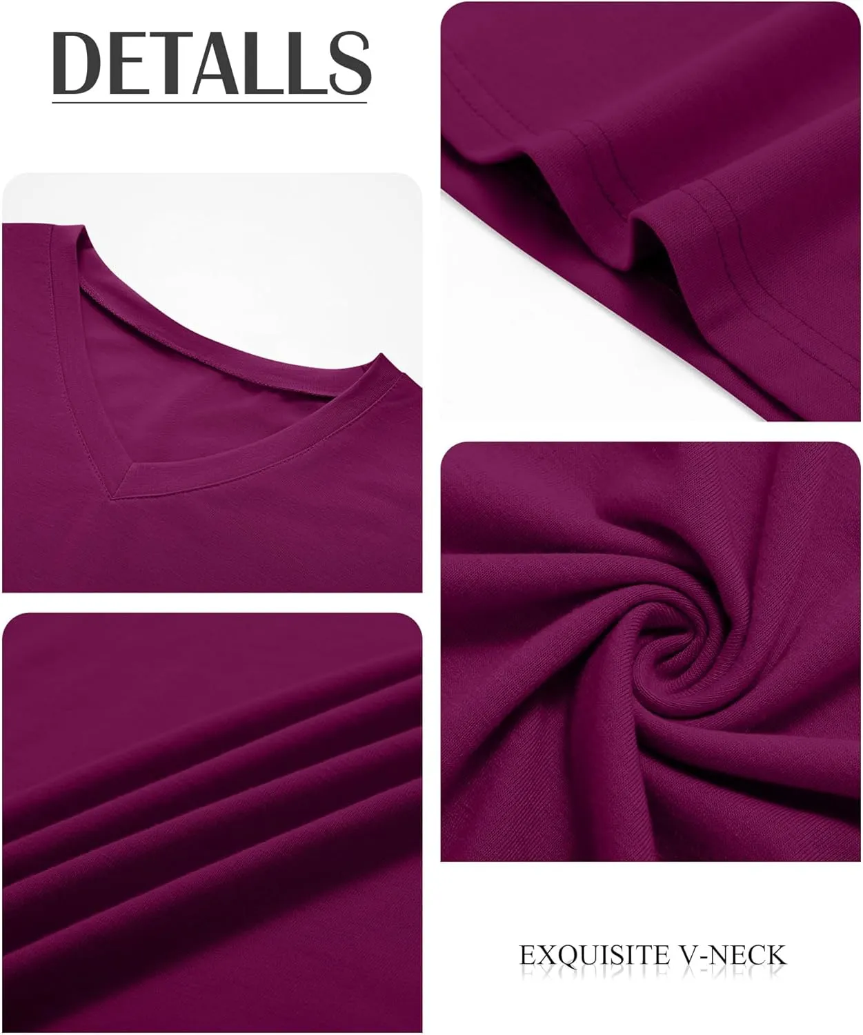 Ficerd 4 Pack Women's Plus Size Tank Tops, Cotton Blend Casual V Neck Sleeveless Shirts Ladies Flowy Dressy Tunics Work Tees