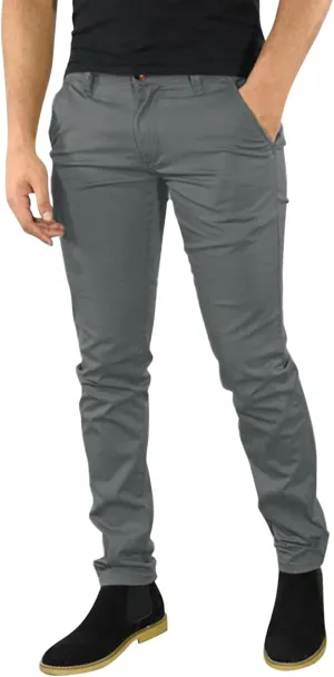 GOKKILRW Mens Fashion Slim Fit Dress Pants Casual Business Office Work Suit Pants Comfort Flat Front Stretch Chino Golf Pants