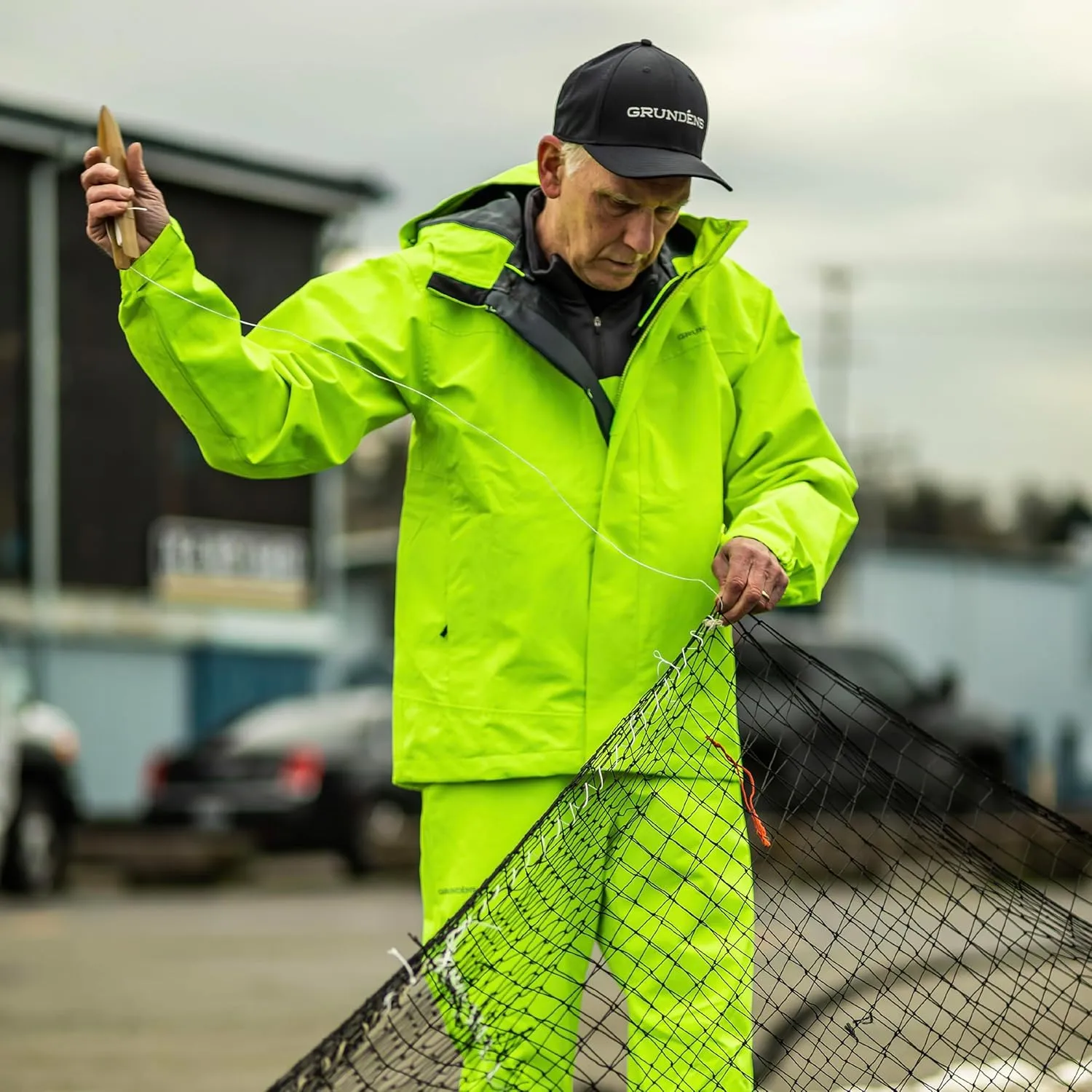 Grundns Mens Full Share Jacket | Waterproof, Breathable