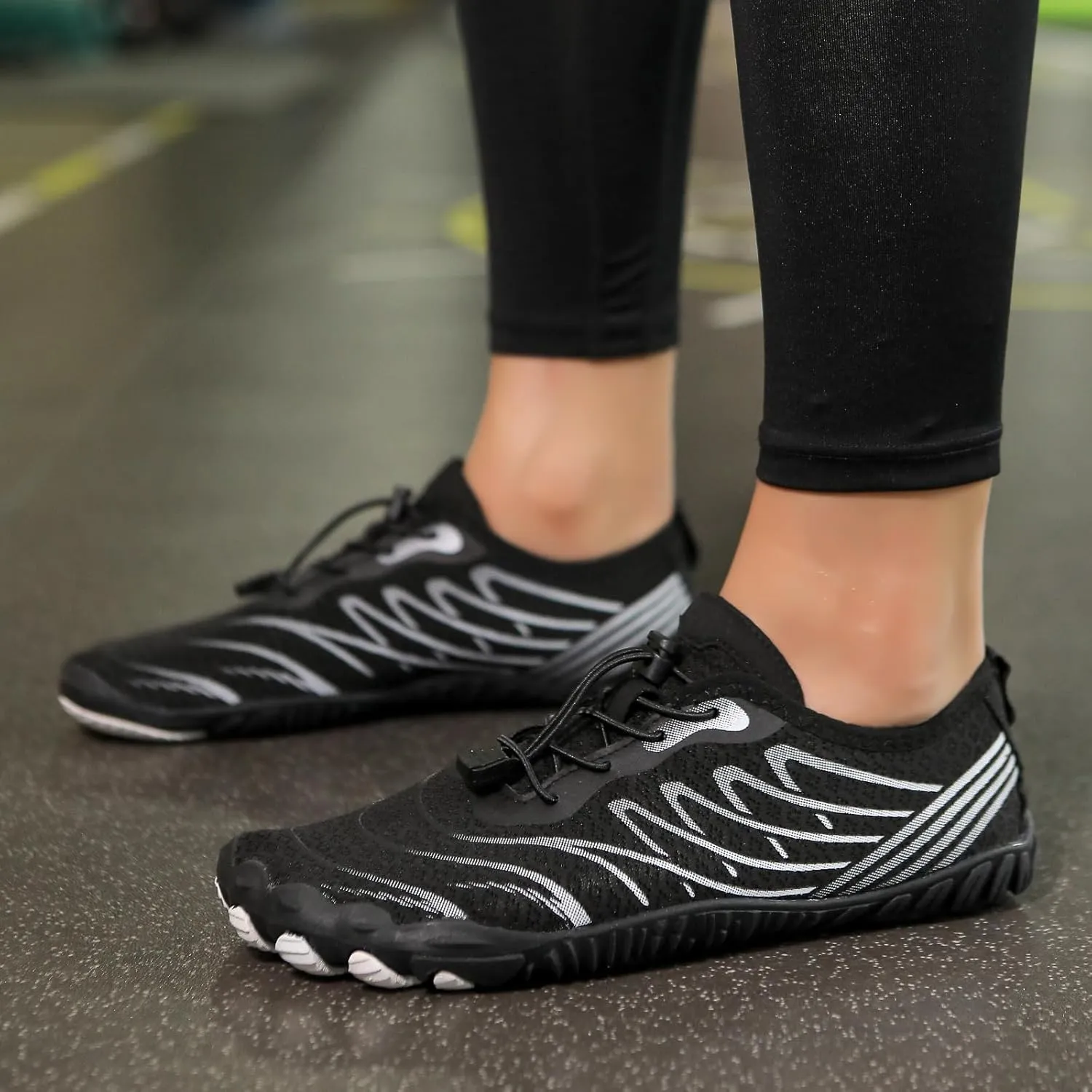 Hike Barefoot Shoes for Women Men Quick Dry Waterproof Barefoot Footwear Anti-Slip Grounding Shoes Running Healthy Athletic Sneaker Lightweight Beach Swim Outdoor Shoe