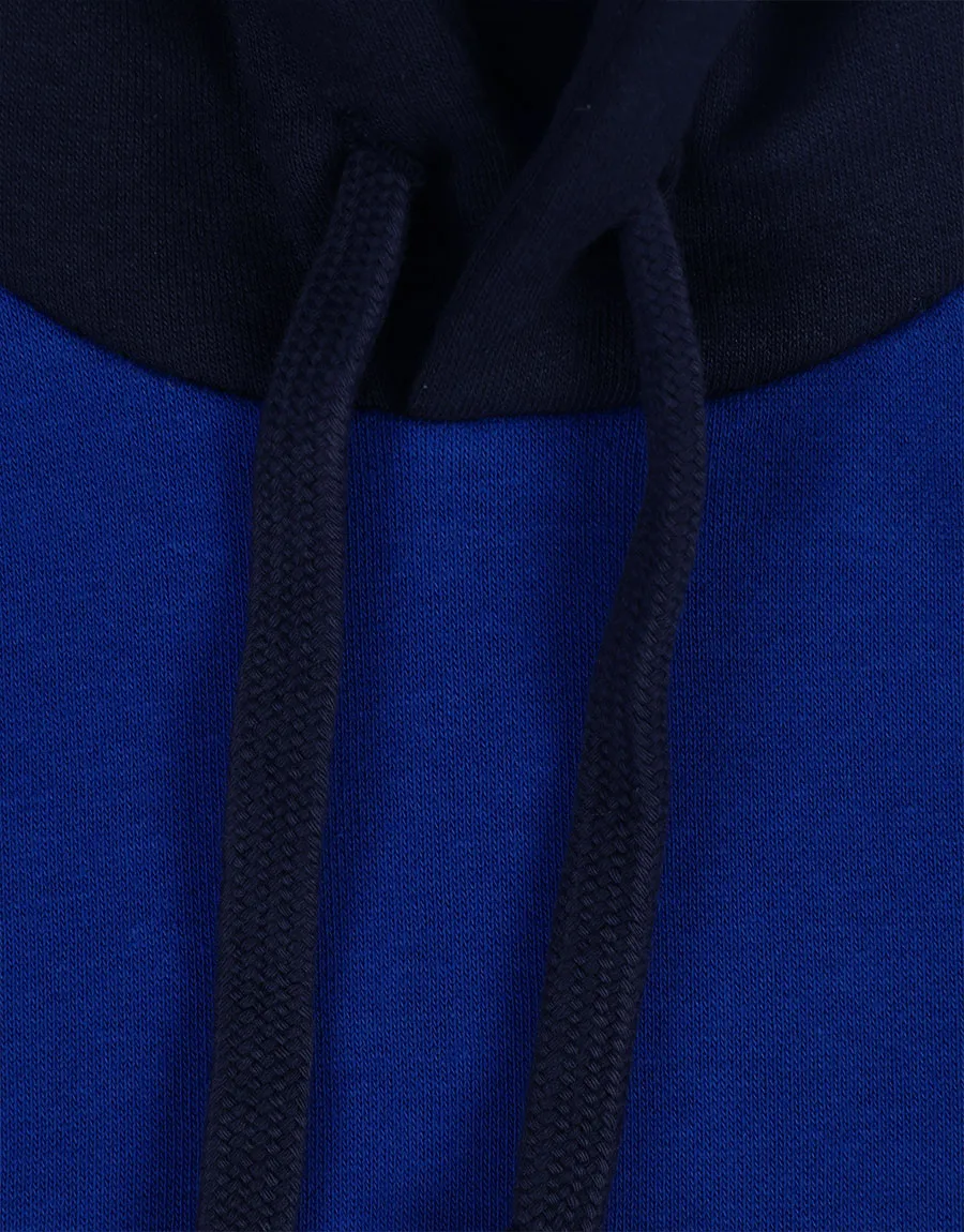 Kid's Fleece Penal Hoodie - Blue
