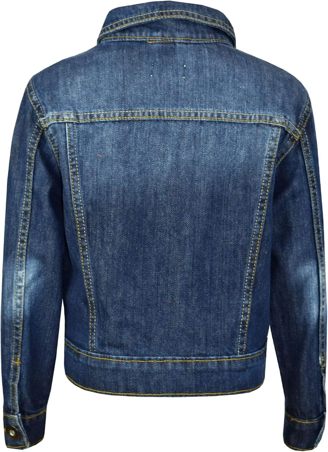 Kids Girls Jackets Designer Denim Style Fashion Jean Jacket Coat New Age 3-13 Yr
