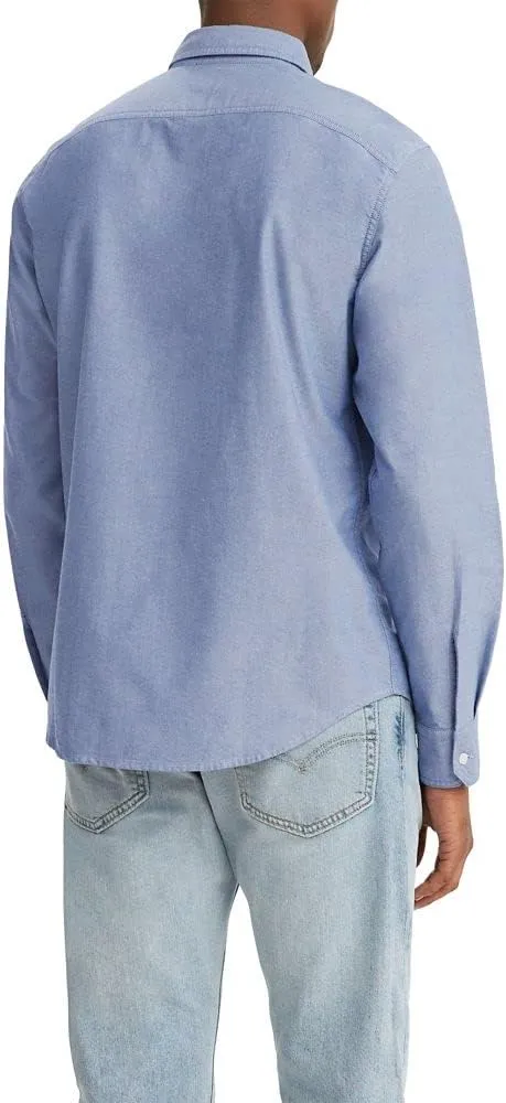 Levi's Men's Classic One Pocket Long Sleeve Button Up Shirt