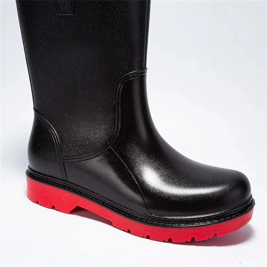 Man Boots Rain Boots Non-Slip Comfortable Wear-Resistant Waterproof Shoes