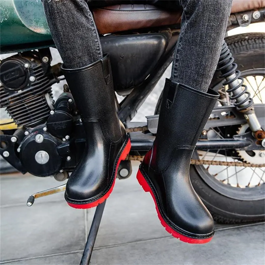 Man Boots Rain Boots Non-Slip Comfortable Wear-Resistant Waterproof Shoes