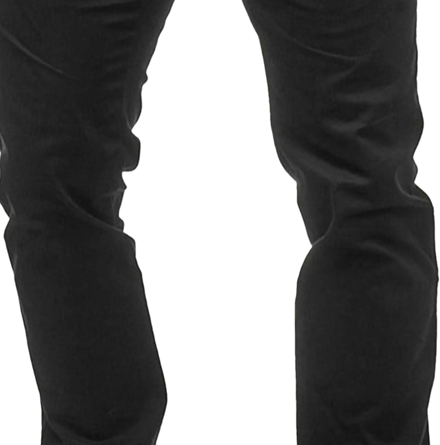 Men's Slim Fit Casual Outdoor Basic Pants Straight Leg Solid Sweatpants Pants Comfort Cotton Work Trousers