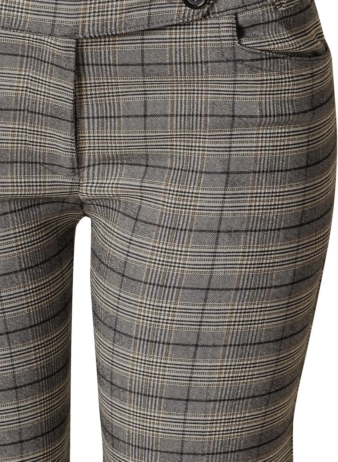 MixMatchy Women's Ultra Stretch Lux Comfort with Flex Motion Bootcut Dress Pants Work Business Office Trousers