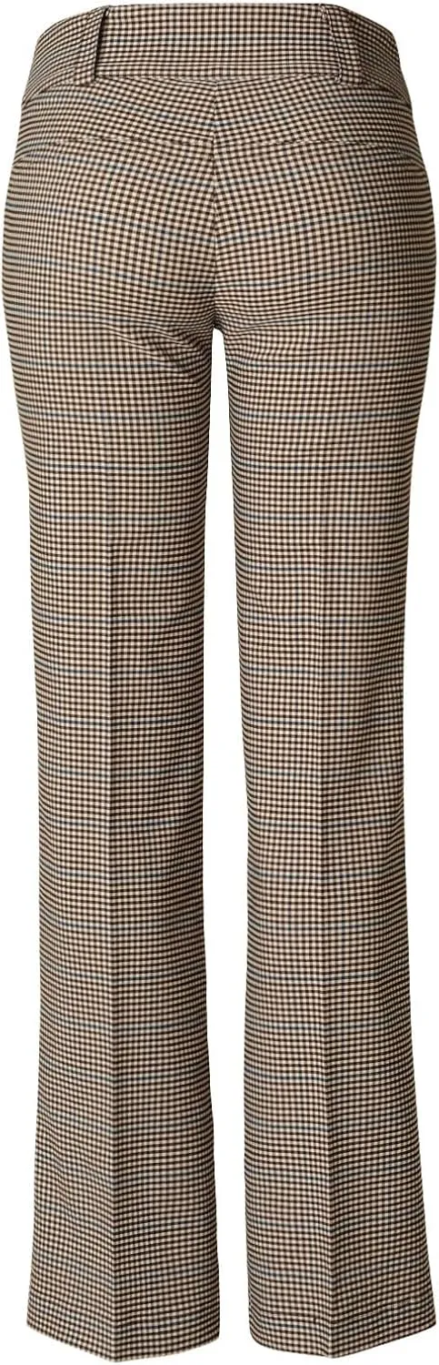MixMatchy Women's Ultra Stretch Lux Comfort with Flex Motion Bootcut Dress Pants Work Business Office Trousers