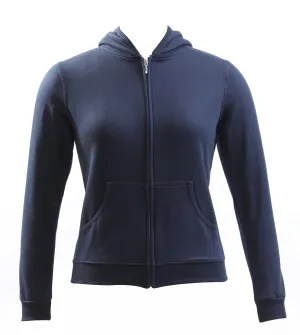 Navy Cotton Hooded Sweatshirt With BYAM Logo