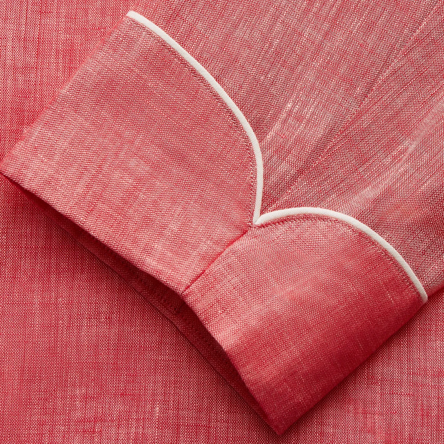 Pink Linen Arnold Gown