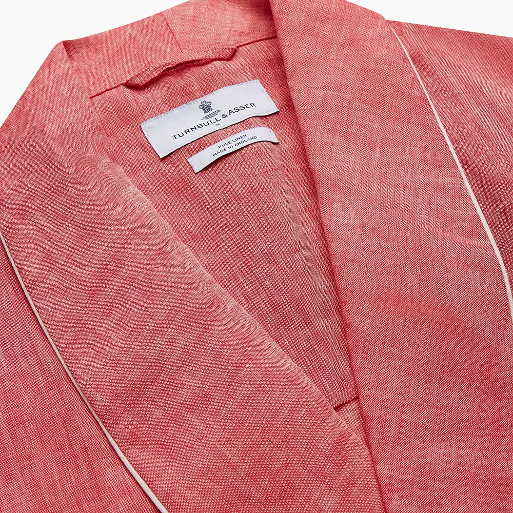 Pink Linen Arnold Gown