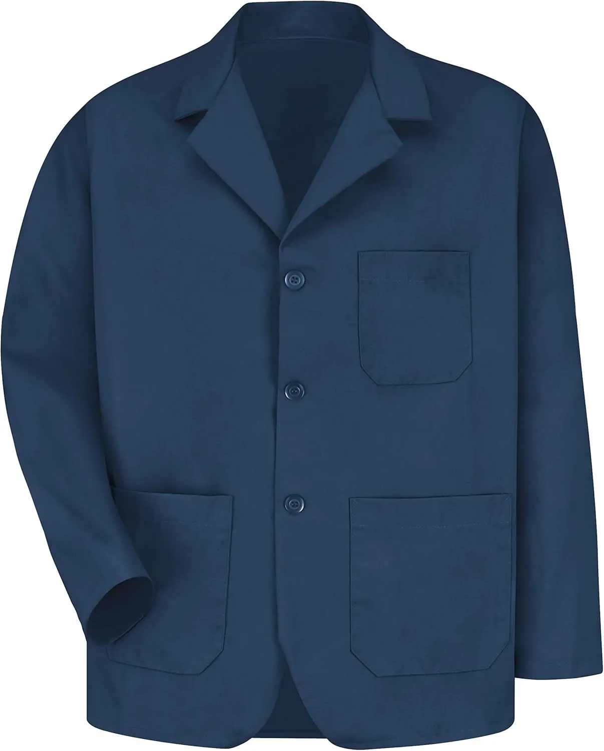 Red Kap Men's Lapel Counter Coat
