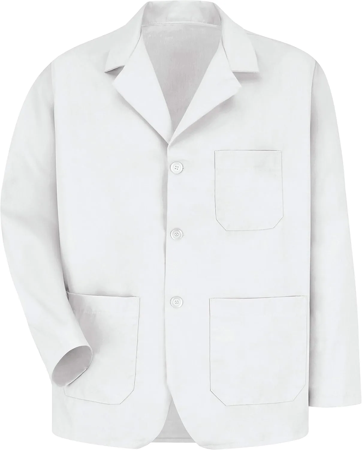 Red Kap Men's Lapel Counter Coat