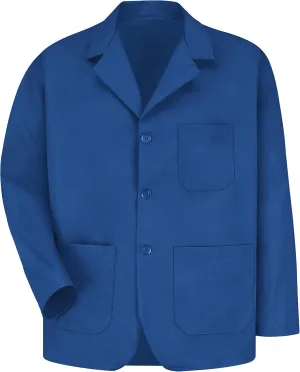 Red Kap Men's Lapel Counter Coat