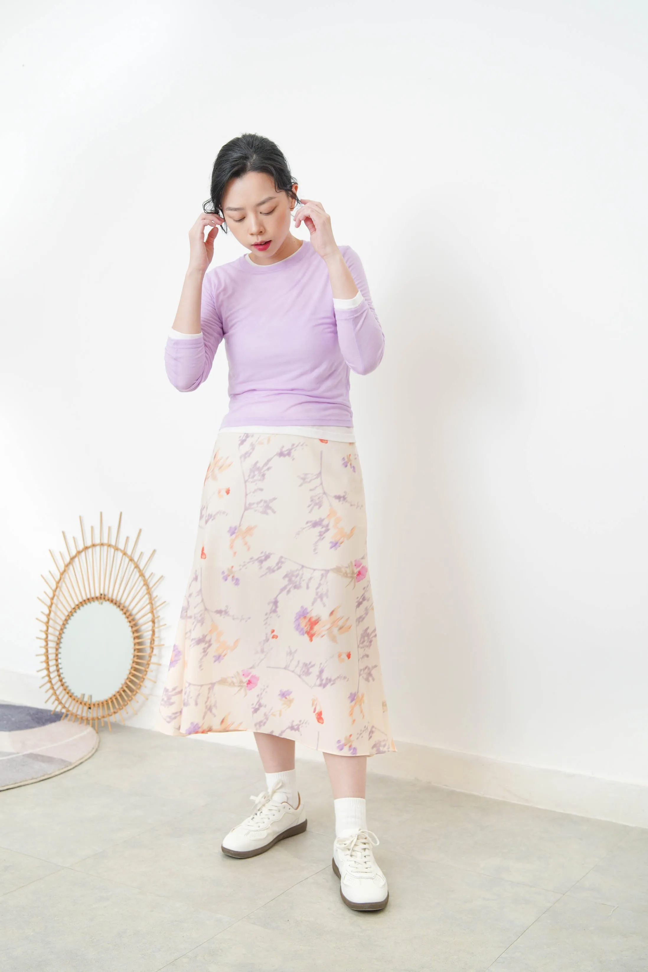 Soft cotton basic top