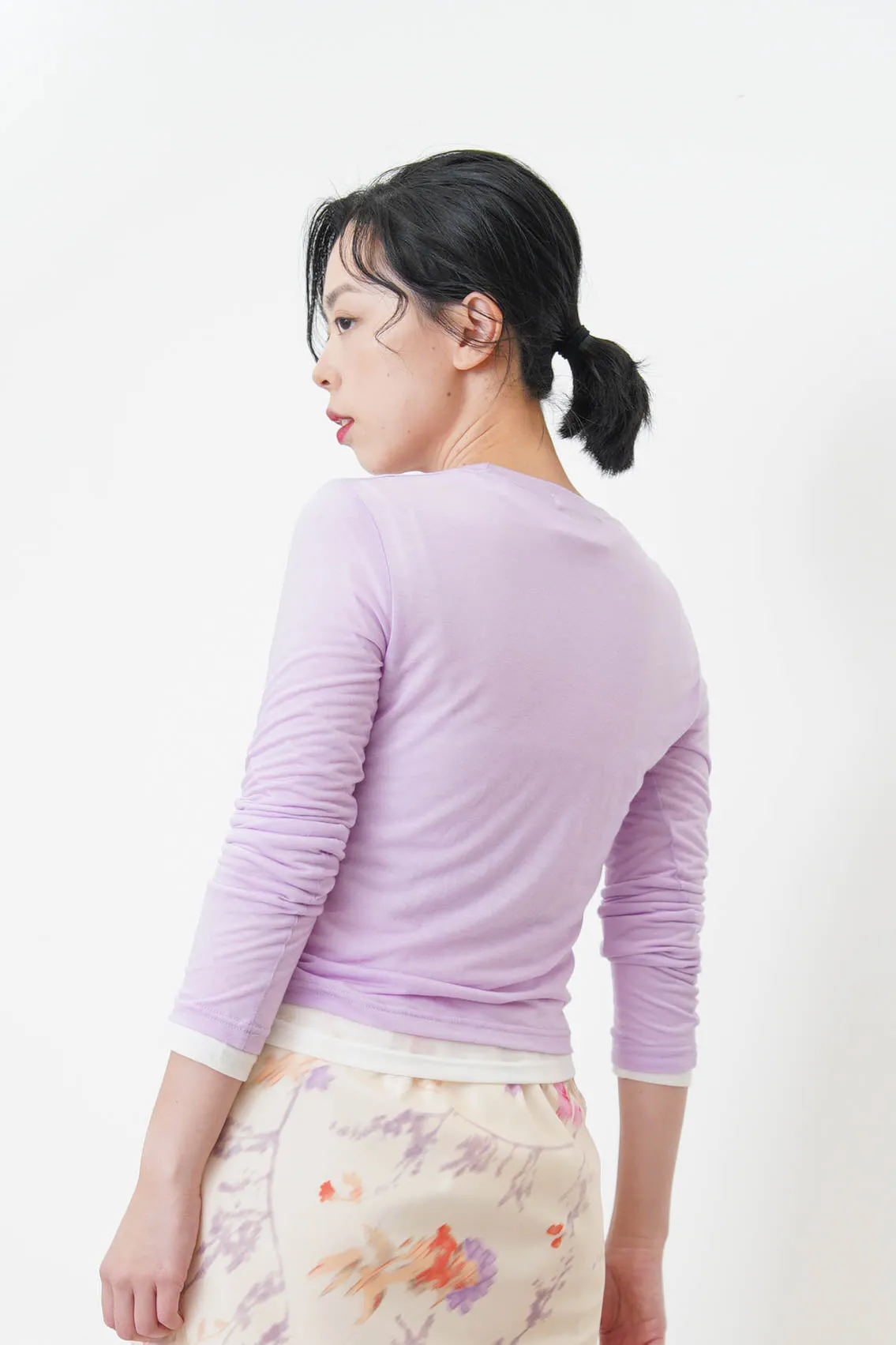 Soft cotton basic top