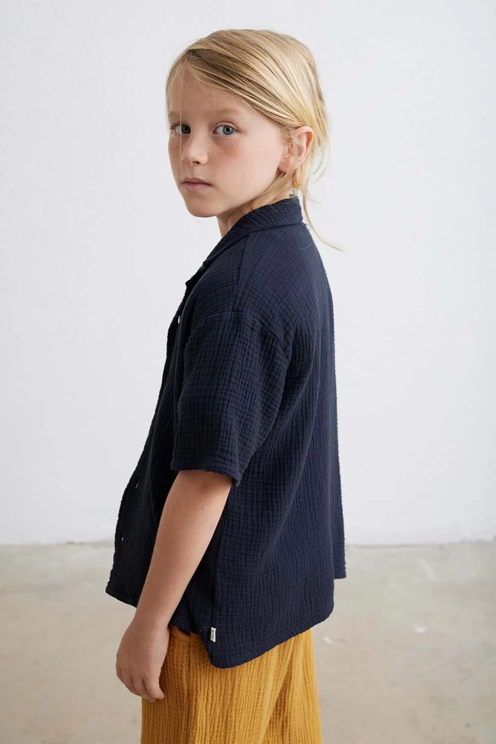 Soft gauze shirt