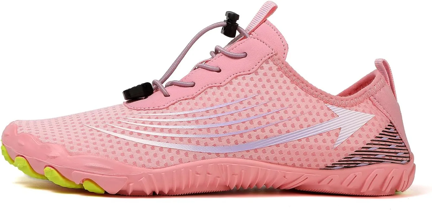 Unisex Mens Womens Athletic Hiking Water Shoes,Quick Dry Aqua Swim Shoes,Healthy & Non-Slip Breathable Barefoot Water Shoes Beach Footwear