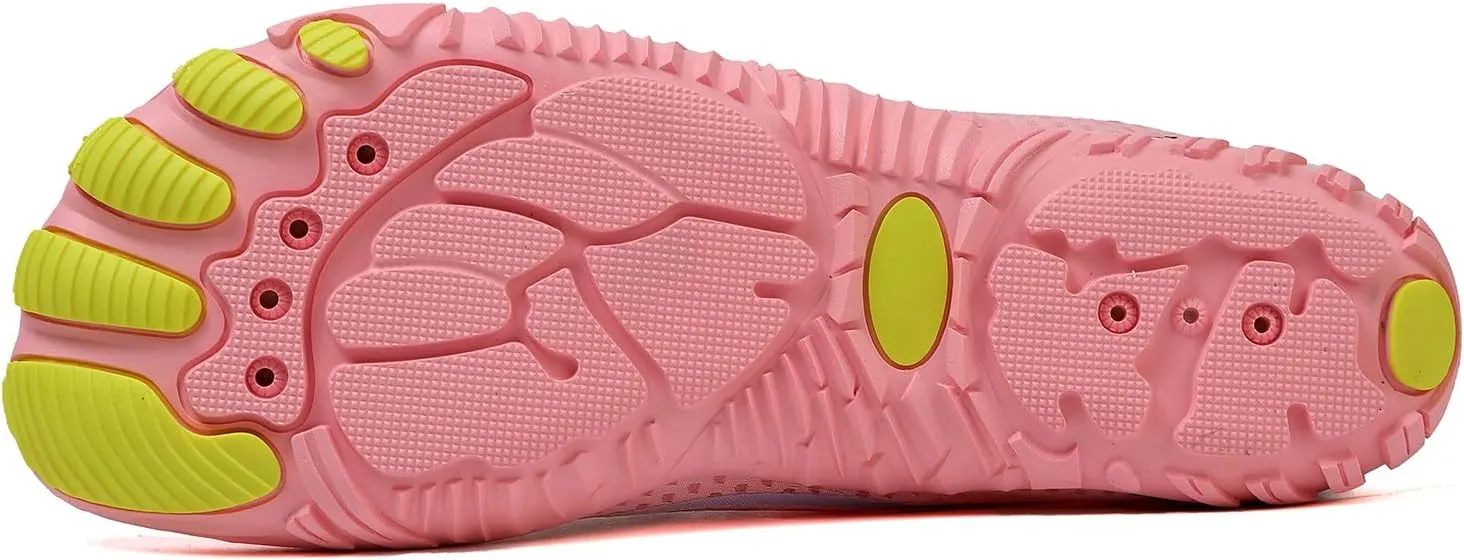 Unisex Mens Womens Athletic Hiking Water Shoes,Quick Dry Aqua Swim Shoes,Healthy & Non-Slip Breathable Barefoot Water Shoes Beach Footwear