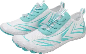 Unisex Mens Womens Athletic Hiking Water Shoes,Quick Dry Aqua Swim Shoes,Healthy & Non-Slip Breathable Barefoot Water Shoes Beach Footwear