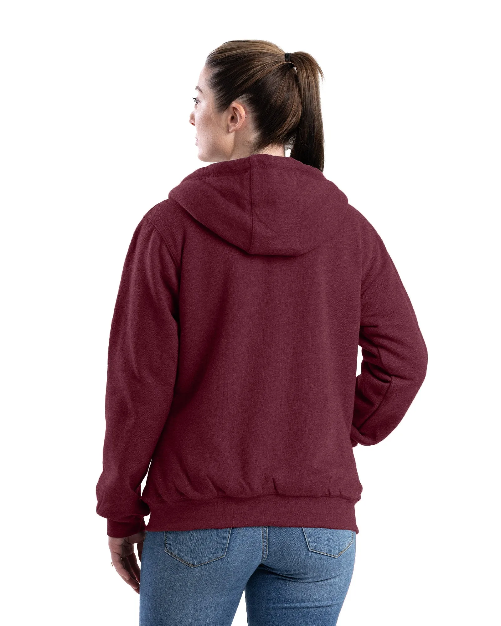 Women's Insulated Full-Zip Hooded Sweatshirt