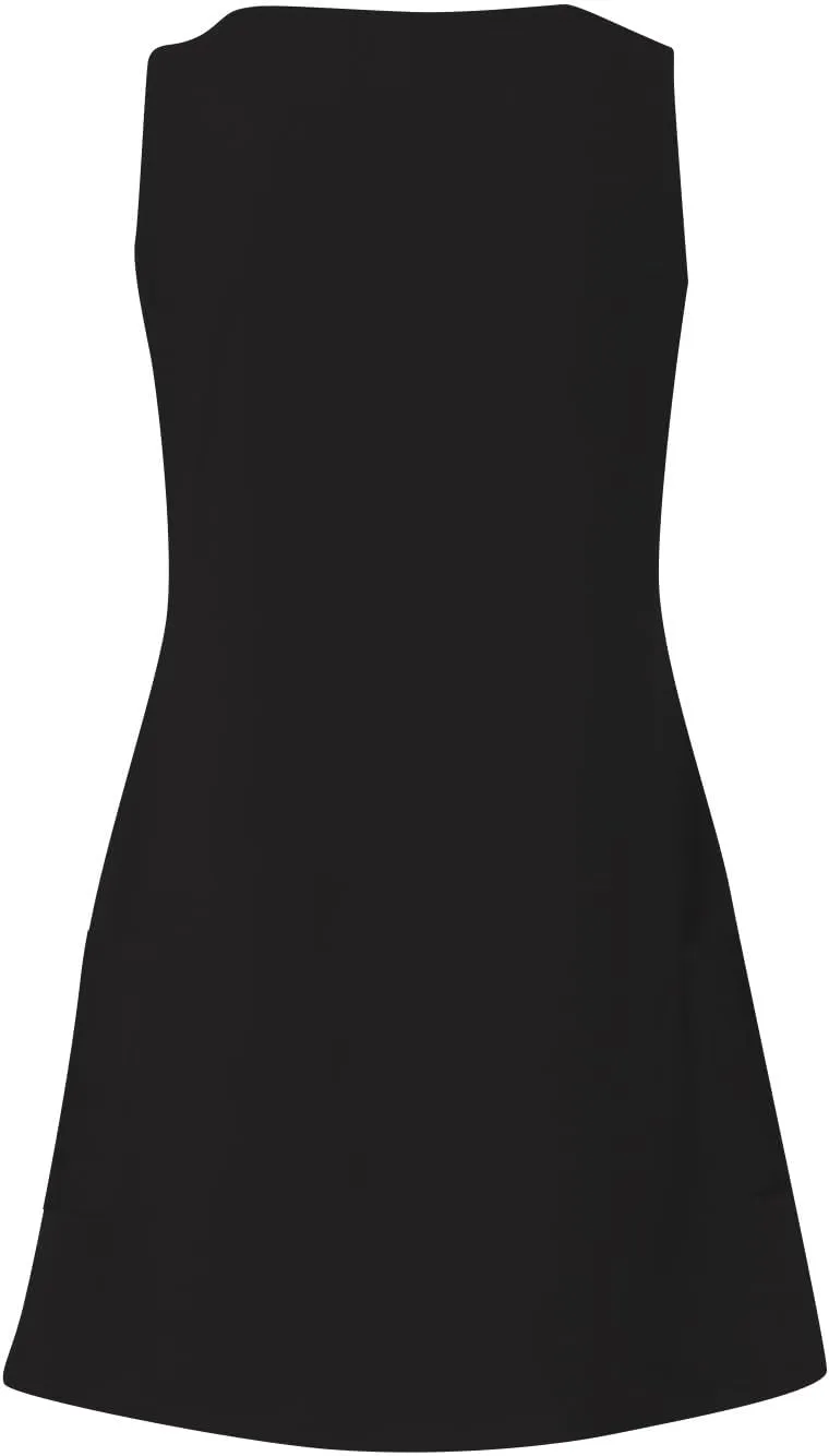 Women's Summer Dresses 2024 Beach Casual Sleeveless Floral Print Boho Tank Dress V Neck Loose Sundress with Pocket