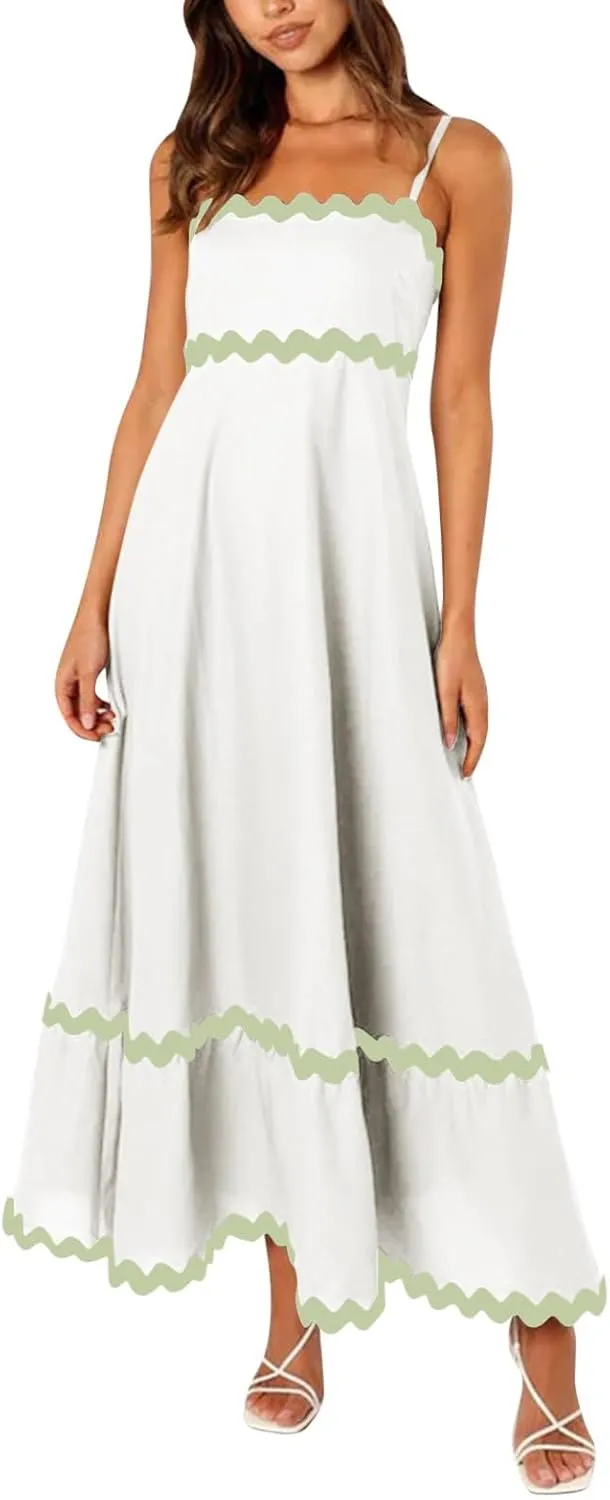 Womens Tube Top Summer Sun Dresses Trendy Camisole Ladies Sexy Beach Solid 2025 Modest Casual Spring Club Vacation